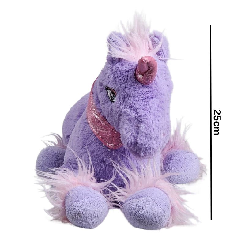 Cute Purple Unicorn Stuff Toy 25Cm Premium Pre-loved