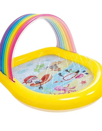 Intex Rainbow Arch Spray Pool For Kids (40x40)

