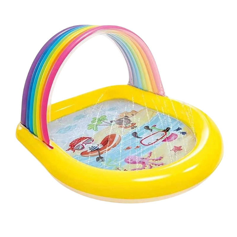 Intex Rainbow Arch Spray Pool For Kids (40x40)