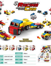 Racing Cars Blocks Set For Kids
