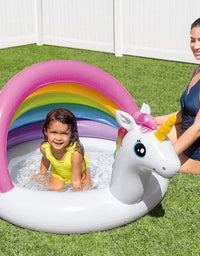 Intex Unicorn Swimming Pool For Kids (51x40x29IN)
