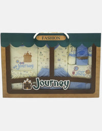 Journey Baby Gift Set - 10 Pcs - Blue
