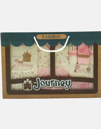 Journey Baby Gift Set - 10 Pcs - Pink
