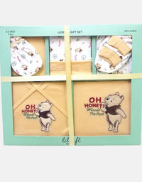 Lil Soft Honey Baby Gift Set - 10 Pcs - Beige
