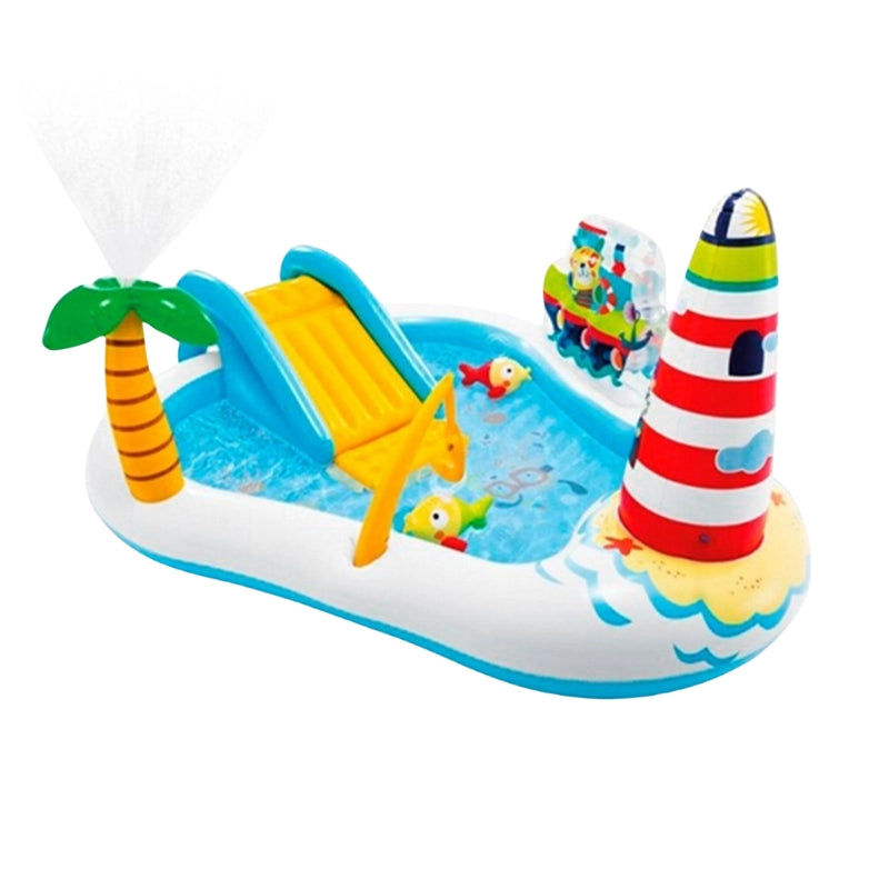 Intex Fishing Water Play Centre Pool For Kids (67x66x48)