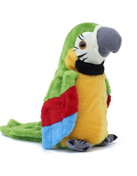 Cute Parrot With Light & Music Stuff Toy For Kids (1 Pcs)
