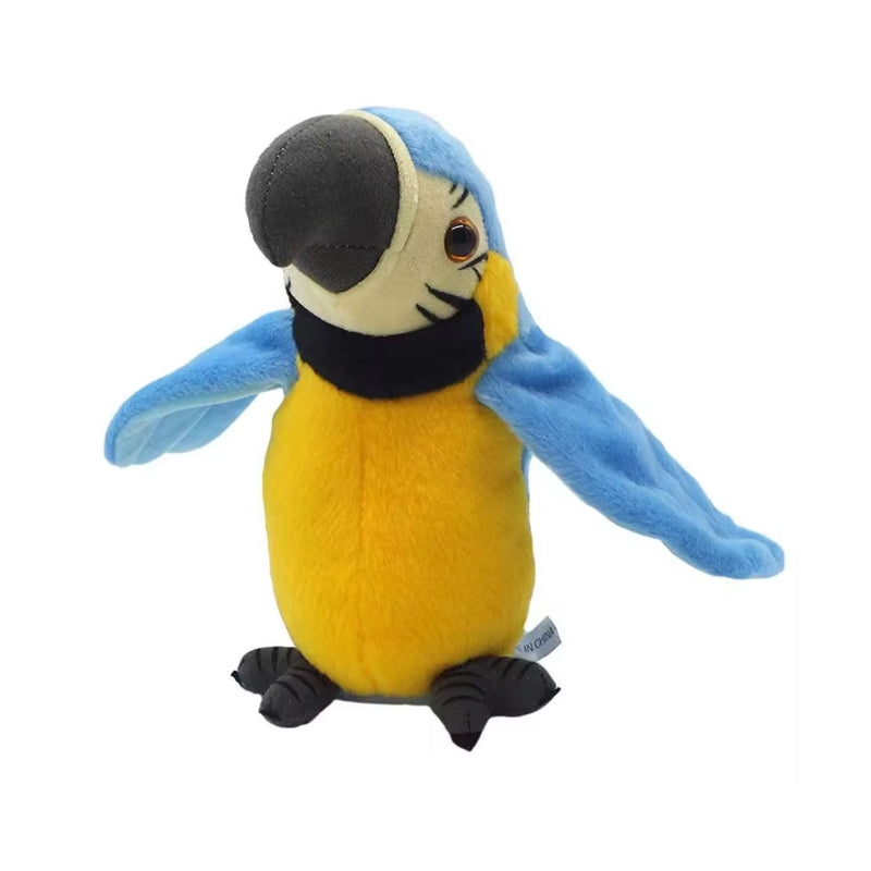 Cute Parrot With Light & Music Stuff Toy For Kids (1 Pcs)