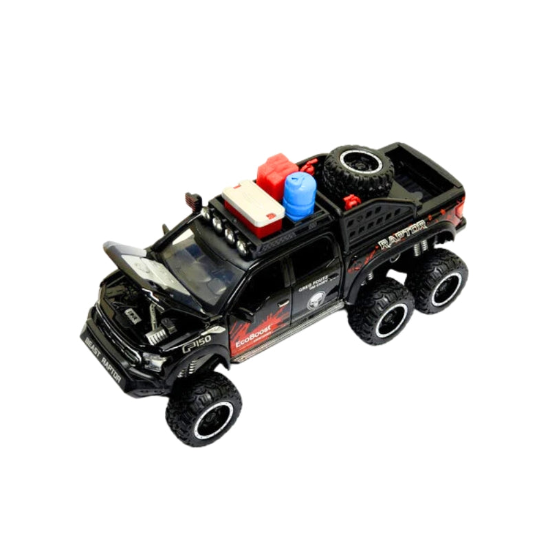 Diecast Model Car Spray Metal Body Toy For Kids