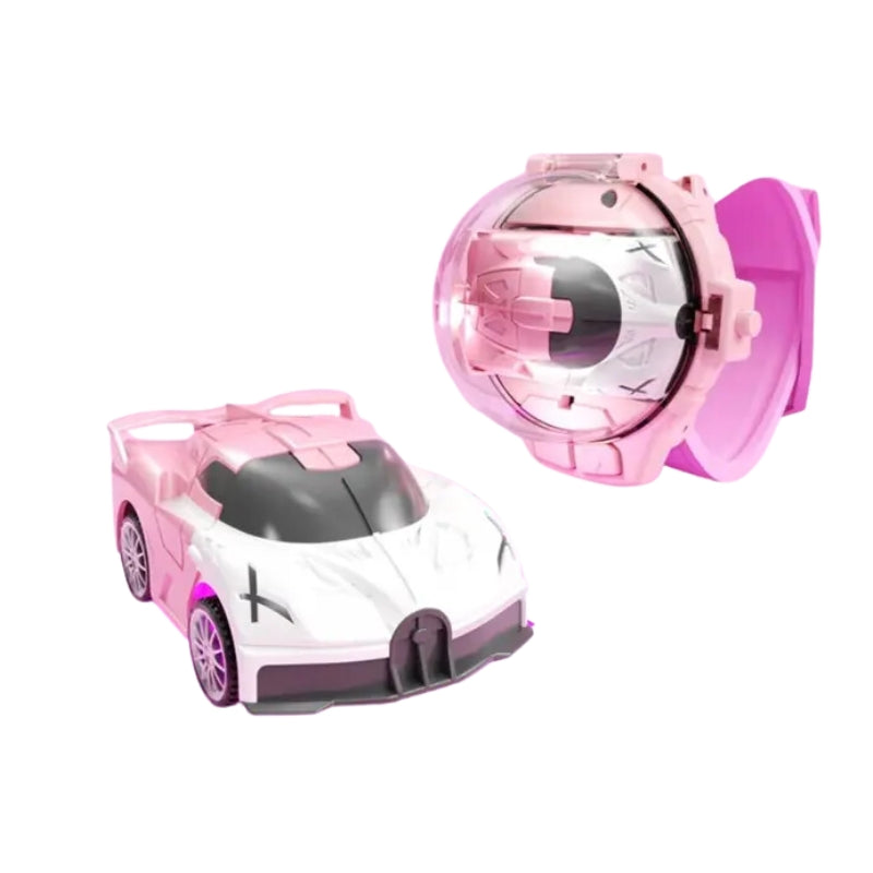 Mini Detachable Wrist Strap Alloy Car With USB Cable Toy For Kids
