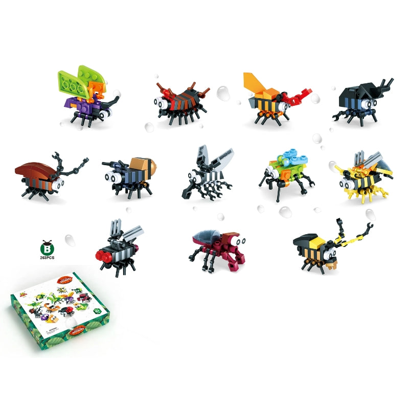 Insects Building Blocks Toy For Kids