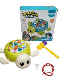 Turtle Whack-A-Mole With Hammer Toy For Kids
