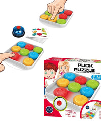 Competitive Puck Puzzle Game For Kids
