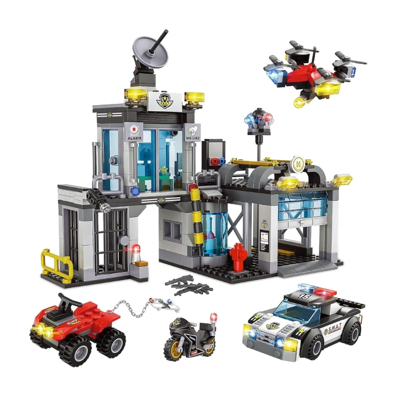 Lego City Police SWAT Station Building Blocks Toy For Kids (564 Pcs)