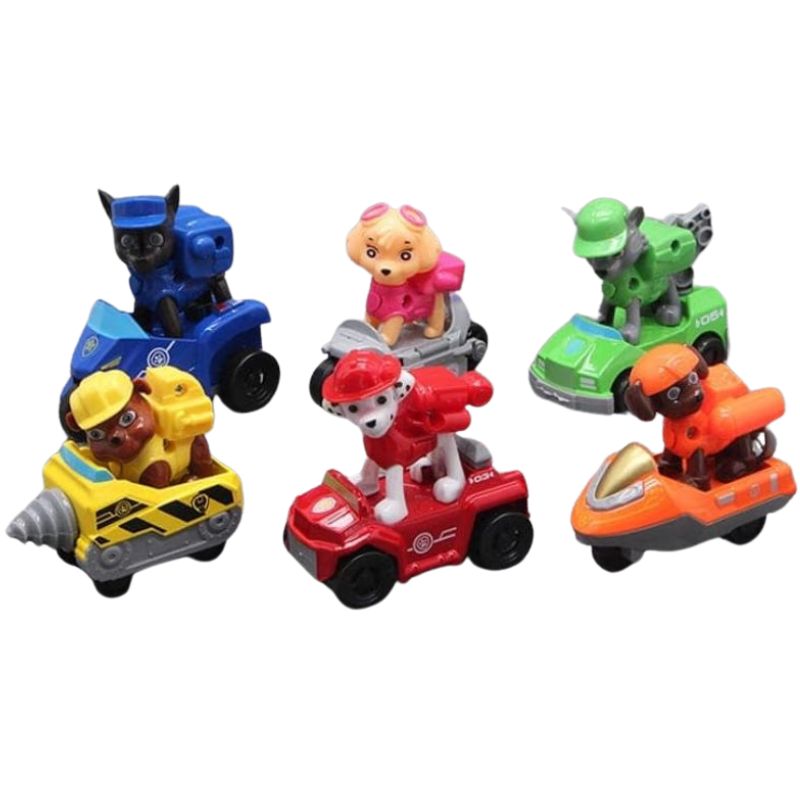 Race To The Rescue- Paw Patrol Alloy Pull Back Car Series