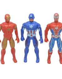 Avengers 2- Action Figure Super Heroes 3 In 1 Toy

