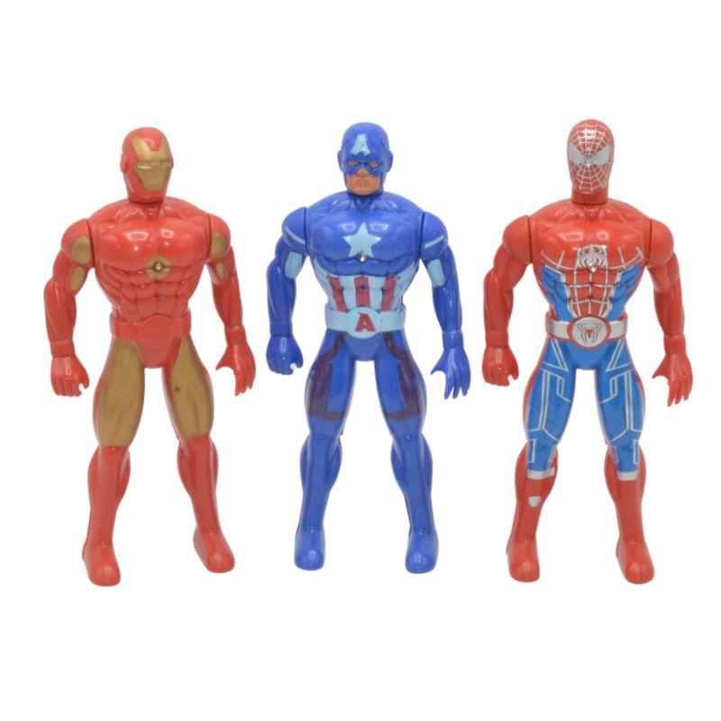 Avengers 2- Action Figure Super Heroes 3 In 1 Toy
