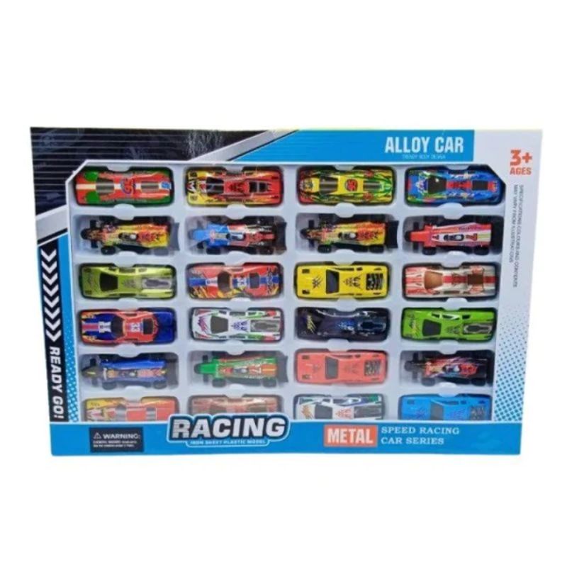 Speed Racing Alloy Car Series 24 Pcs Set