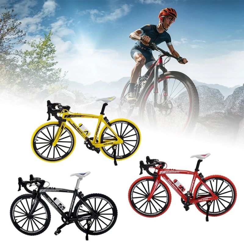 Diecast Metal Bicycle Model Toys For Kids