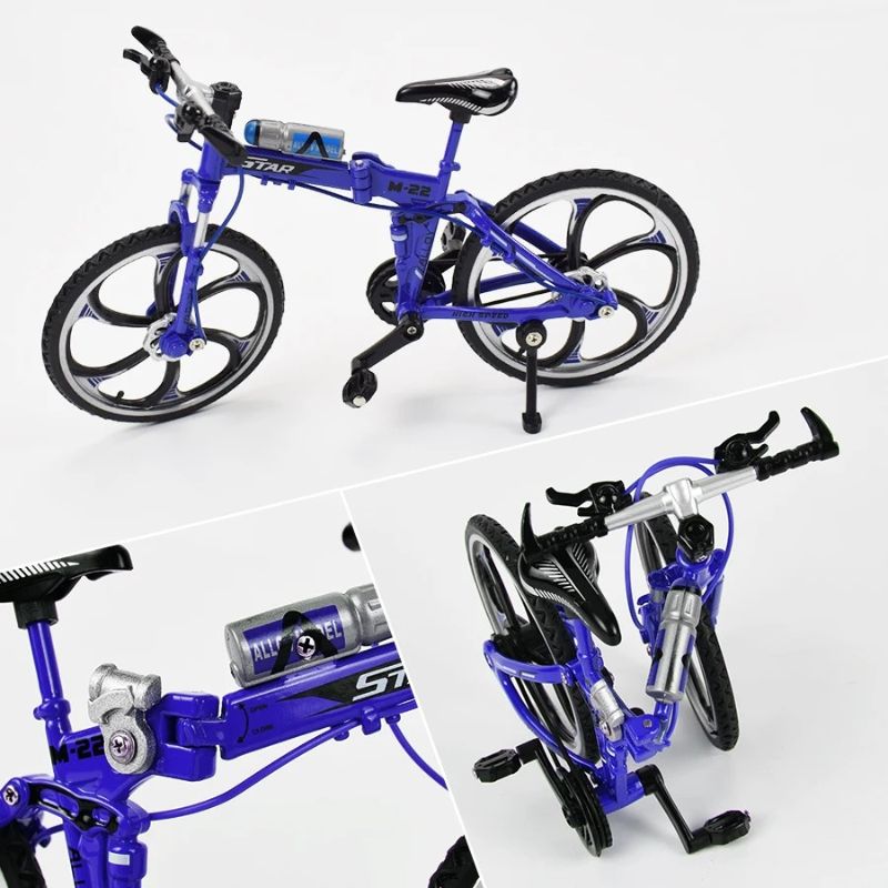 Diecast Metal Bicycle Model Toys For Kids
