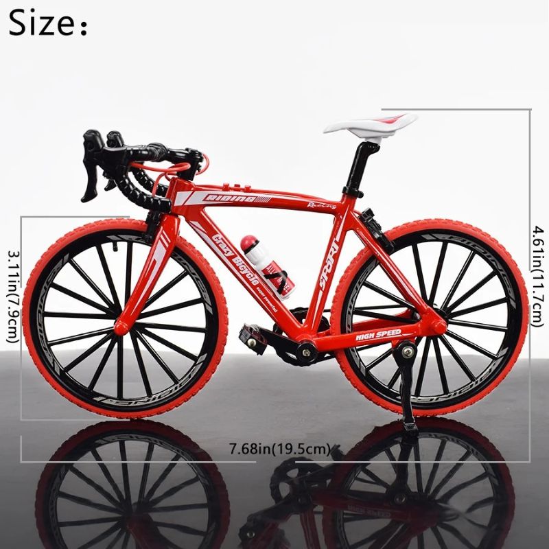 Diecast Metal Bicycle Model Toys For Kids