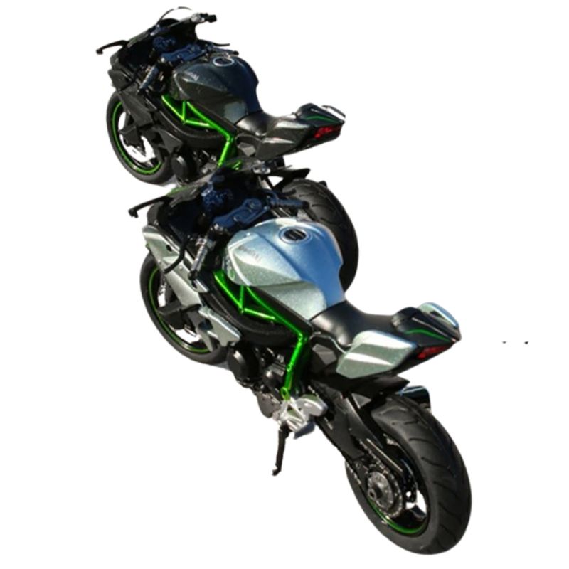 Kawasaki Ninja Diecast Metal Motorcycle Toy