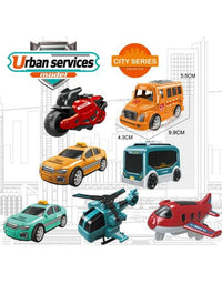 4 In 1 Multi Style City Service Vehicles
