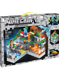 Minecraft Building Blocks With LED Lights 340 Pcs
