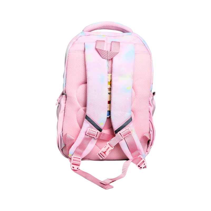 Spacious School Bag For Kids - 16 inches (2263) - Pink (Deal)