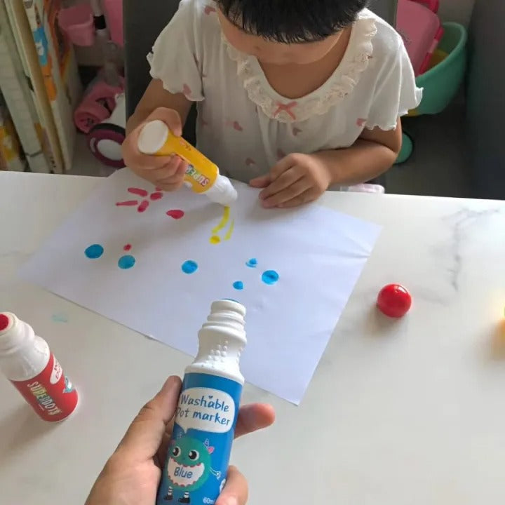 Super Dot Markers for Toddlers – Imported, High-Quality, Mess-Free Fun