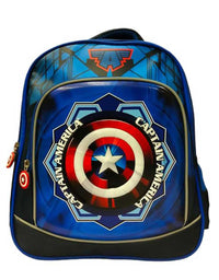 3D Captain America School Bag Small
