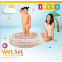 Intex Sweet Blossom Baby Pool Soft Colorful Vinyl Fun for Little Ones