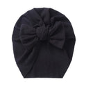 Baby Turban Hats Soft ribbed Headbands Fashion Cute Bow Head Wraps Newborn Hat For Baby Girls