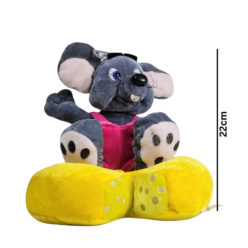 Cute Stuffed Mouse Plush Toy 22cm Premium Pre-loved For Kids