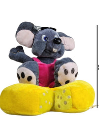 Cute  Stuffed Mouse Plush Toy 22cm Premium Pre-loved For Kids
