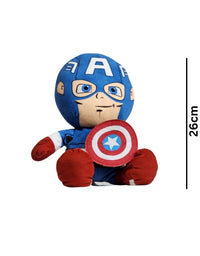 Cute Extra Soft Captain America Stuff Toy 26cm Premium Pre-loved
