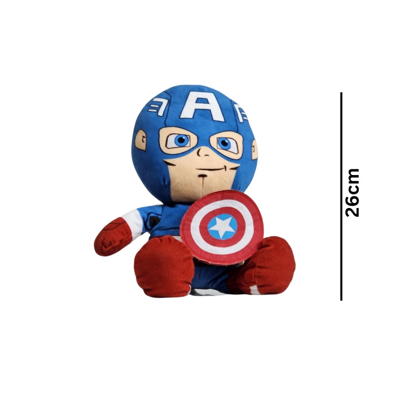 Cute Extra Soft Captain America Stuff Toy 26cm Premium Pre-loved