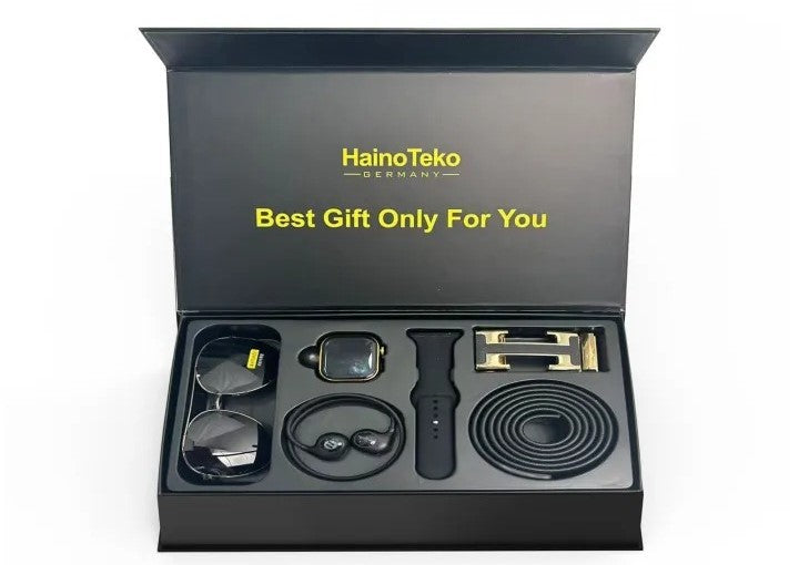 Haino Teko GP-21 Gift Set Smartwatch For Men (GP-21),Black