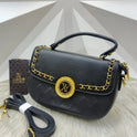 Mini Chain Crossbody Handbag for Girls Elegant Shoulder Bag