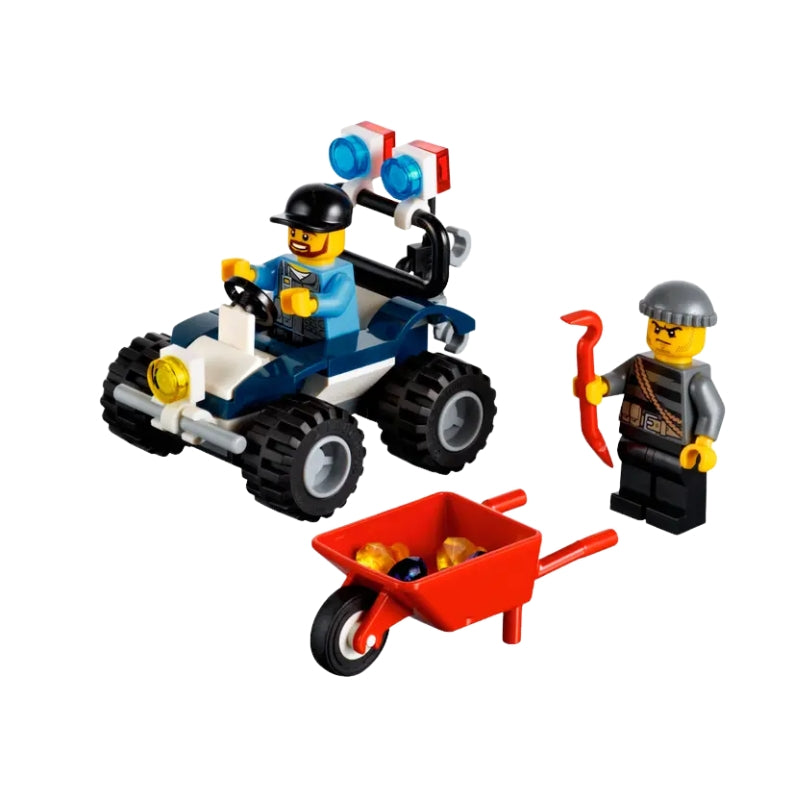 LEGO City Police ATV 60006 Building Kit (Without Box)
