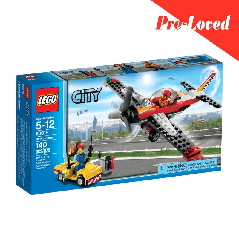 LEGO City 60019 Stunt Plane Toy Building Set (Without Box)
