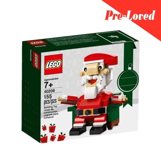LEGO Bricks & More Santa 40206 Building Kit (Without Box)