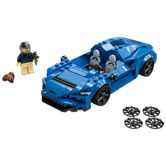 LEGO Speed Champions McLaren Elva 76902 Building Kit (Without Box)