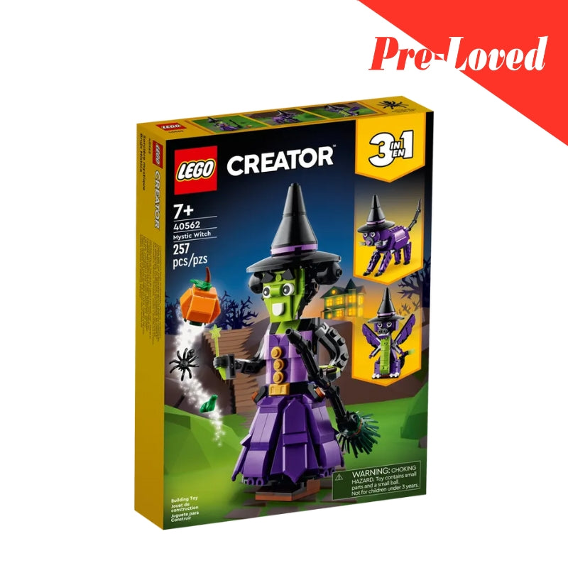 LEGO Creator Mystic Witch 3 in 1 40562 (Without Box)