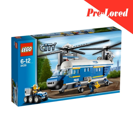 LEGO City Police Heavy-Lift Helicopter 4439 Building Kit (Without Box)