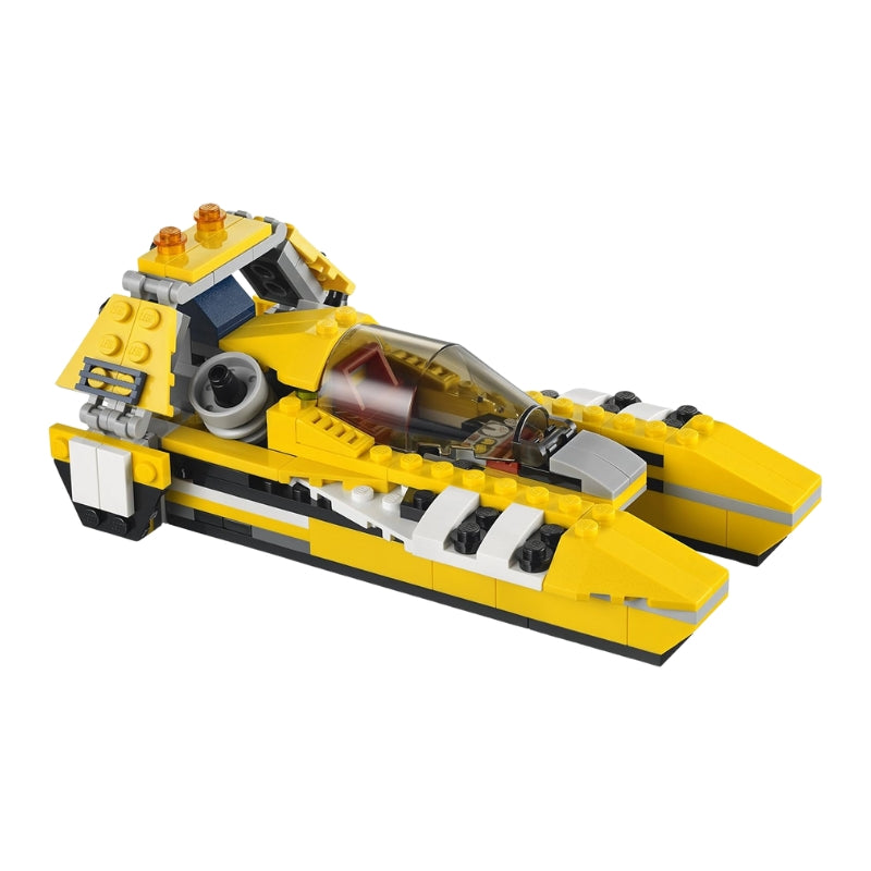 LEGO Creator 3 in 1 Yellow Racers 31023 Building Toy (Without Box)