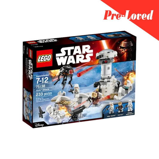 LEGO Star Wars Hoth Attack 75138 (Without Box)