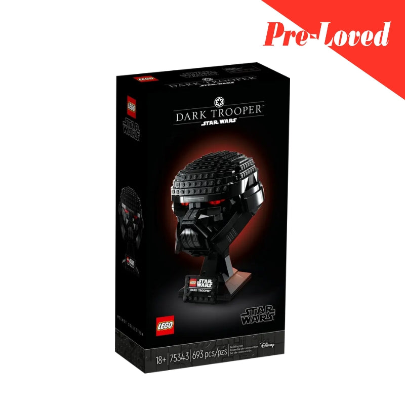 Lego 75343 Star Wars Dark Trooper Helmet Collection Building Set (Without Box)