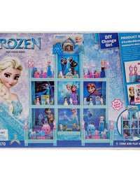 Frozen Doll House With Lights
