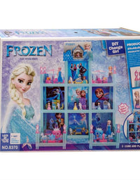 Frozen Doll House With Lights
