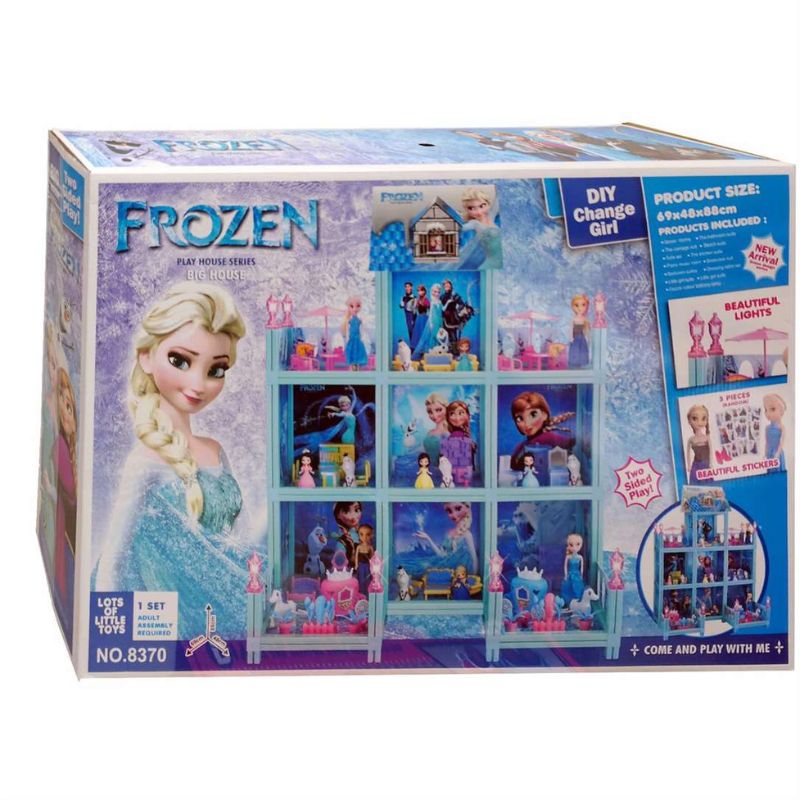 Frozen Doll House With Lights